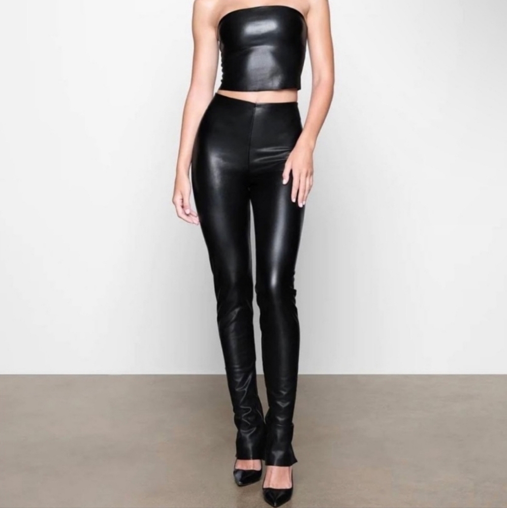 SKIMS | Stretch Vinyl Pants New With Tags!